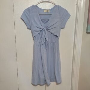 Kids Casual Blue Dress
